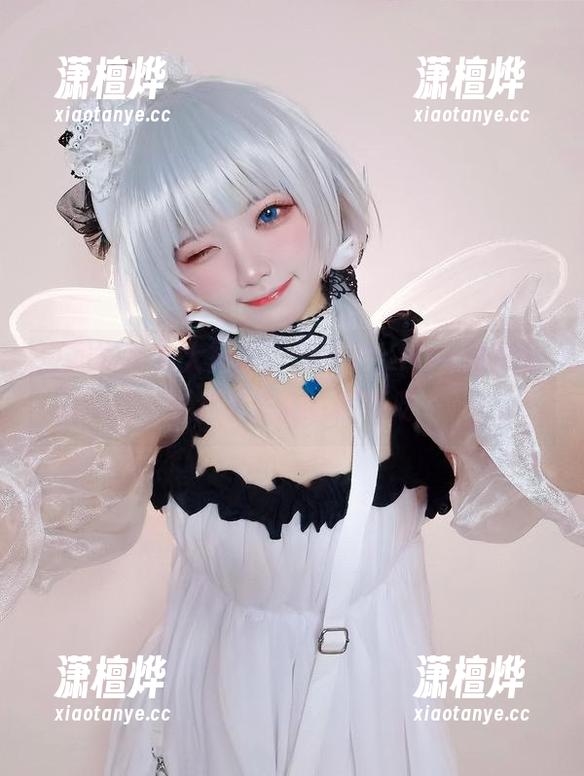 白裙写真集大揭密，伊喵君_Nya的更新果然有魔力，哎呀呀